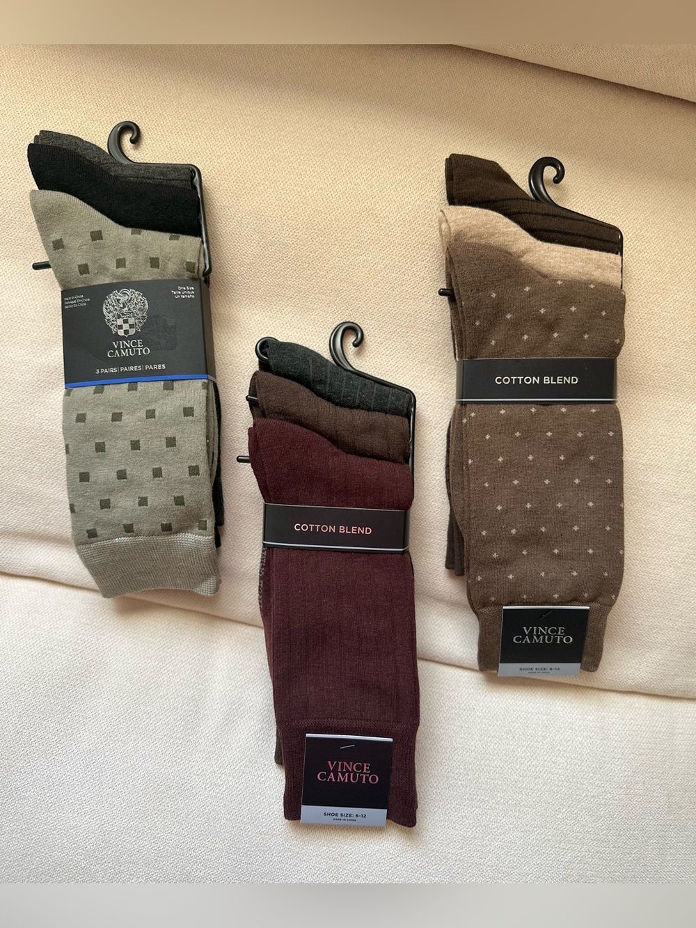 Men’s Vince Camuto Dress Socks (9 Pairs)